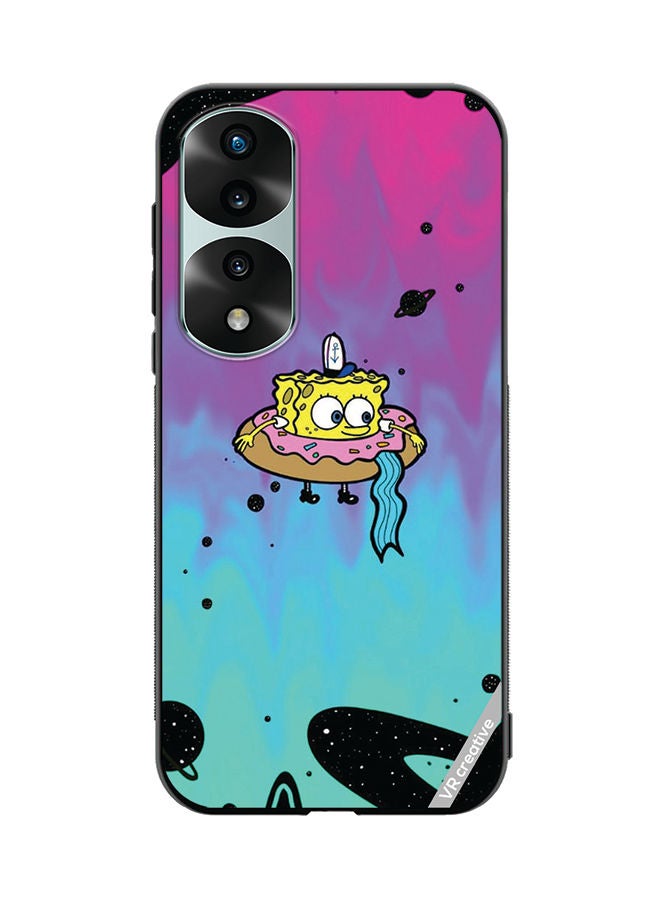 VR CREATIVE Protective Case Cover For Honor 70 Pro Spongebob Design Multicolour - Image 1