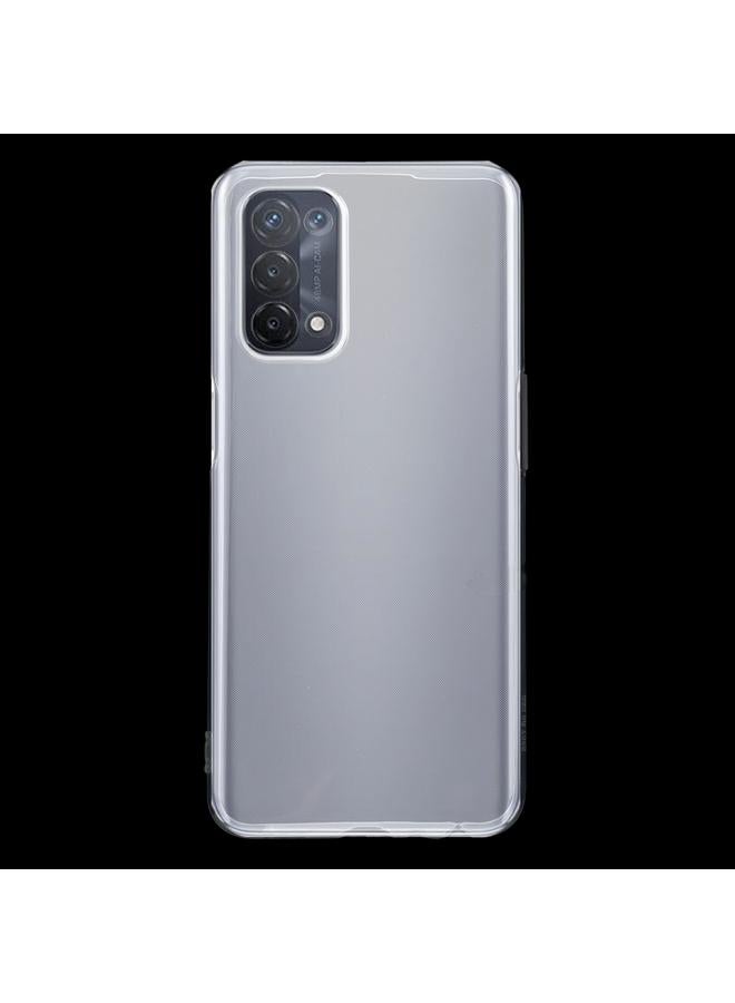 erorex Case For OPPO A74 5G 0.75mm Ultra-thin Transparent TPU Soft Protective Case - Image 2