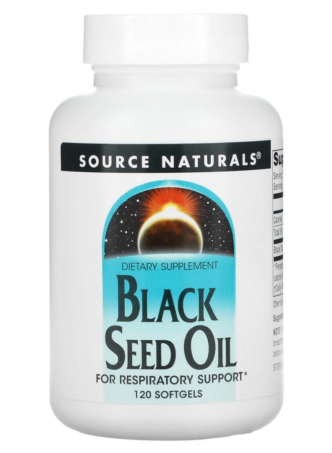 Black Seed Oil 120 Softgels