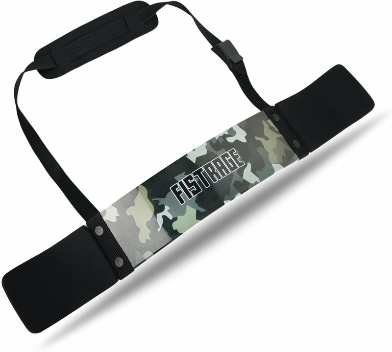 FISTRAGE FR FISTRAGE Arm Blaster Biceps Curl Support for Bodybuilding Weight Lifting Well Balanced Support with Adjustable Strap Muscle Gains Heavy Duty - Image 1