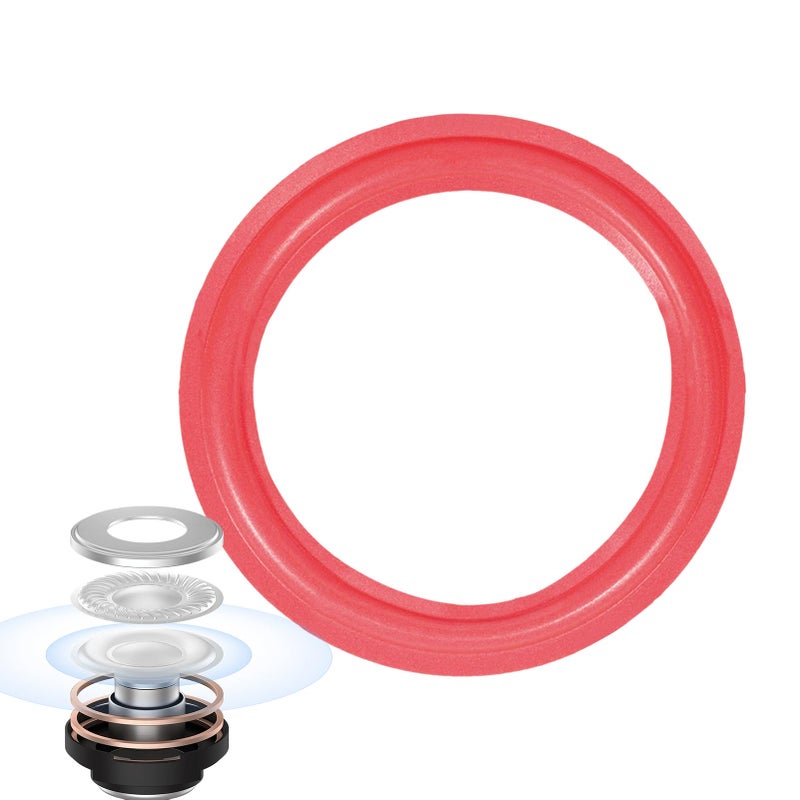 10 Inch Red Speaker Foam Edge Repair Kit Woofer Replacement Parts For Sound Systems - Image 2