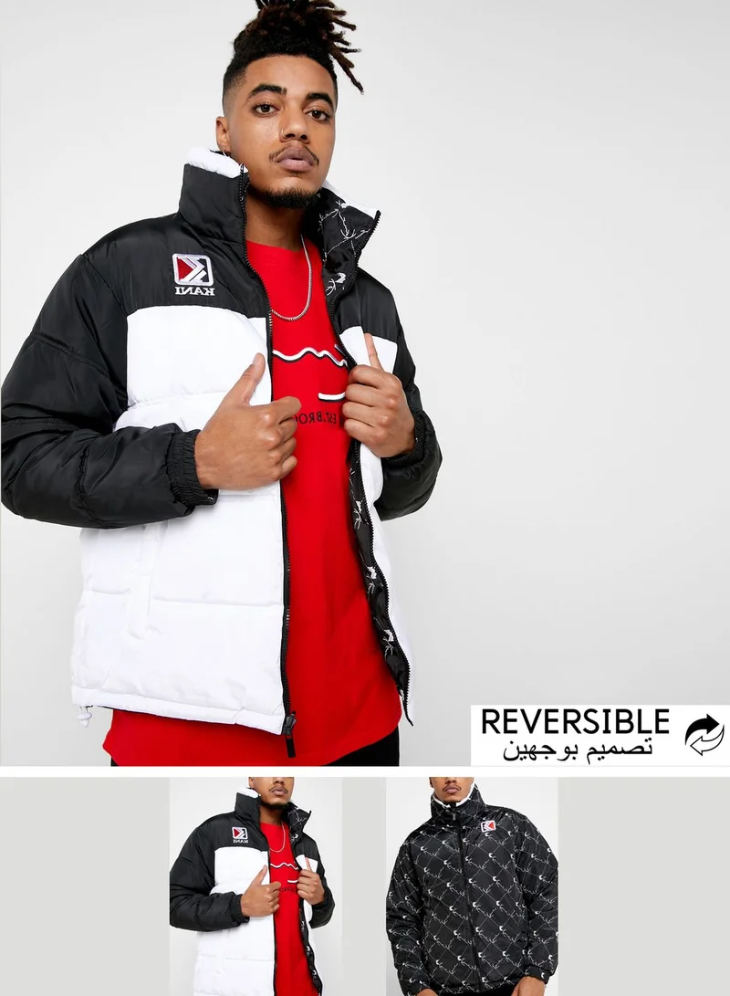 Karl Kani Retro Reversible Puffer Jacket