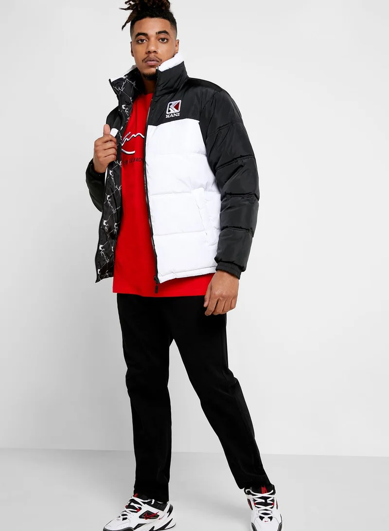 Karl Kani Retro Reversible Puffer Jacket