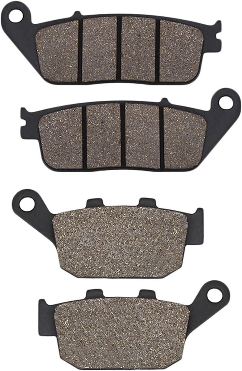 QASULER Motorcycle Front and Rear Brake Pads - Image 1