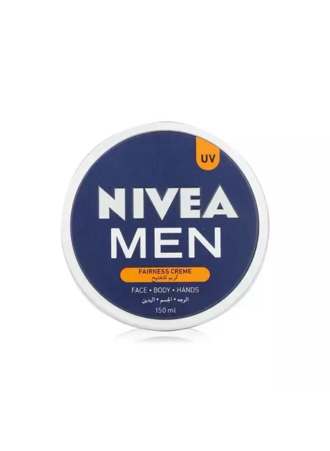 Nivea Men Fairness Cream for Dry Skin Face Body Hands 150ml