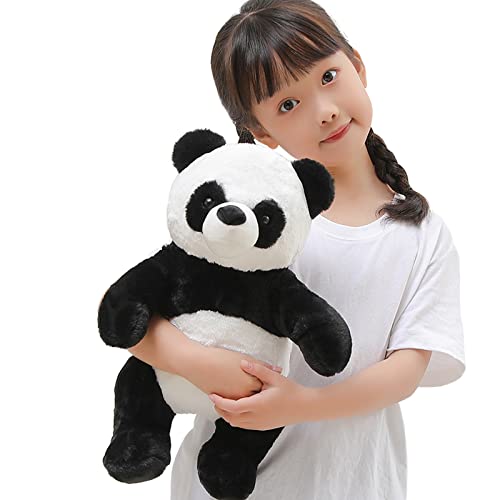 FFxiong 18 Panda Bear Stuffed Animal Plush Toy Cute Soft Body Doll Pillow Kawaii Giant Panda Gift for Kids Boy Girl Birthday Valentines Christmas - Image 1