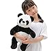 FFxiong 18 Panda Bear Stuffed Animal Plush Toy Cute Soft Body Doll Pillow Kawaii Giant Panda Gift for Kids Boy Girl Birthday Valentines Christmas - Image 4