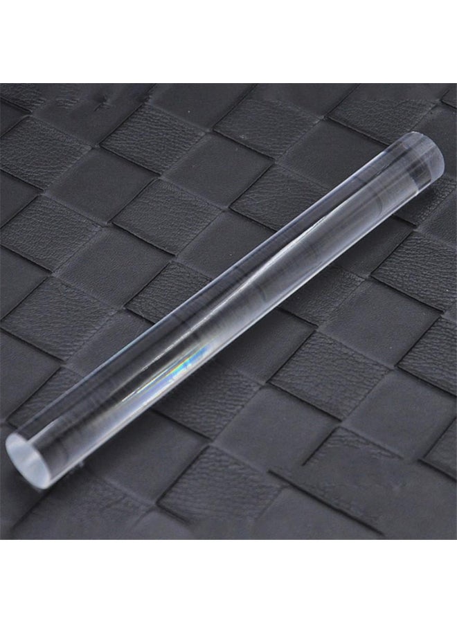Transparent Acrylic Solid Rod Rolling Pin Super Light Clay Color Clay Soft Pottery Tool