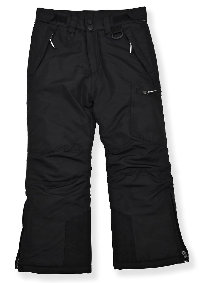 Arctic Quest Insulated Ski and Snow Pants for Boys and Girls, Water Resistant Trousers for Kids - Image 1
