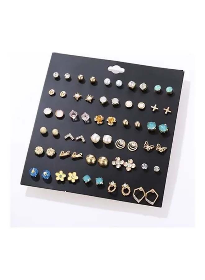 NIBEMINENT 30 Pair Elegant Fashion Earrings Set  - Image 3
