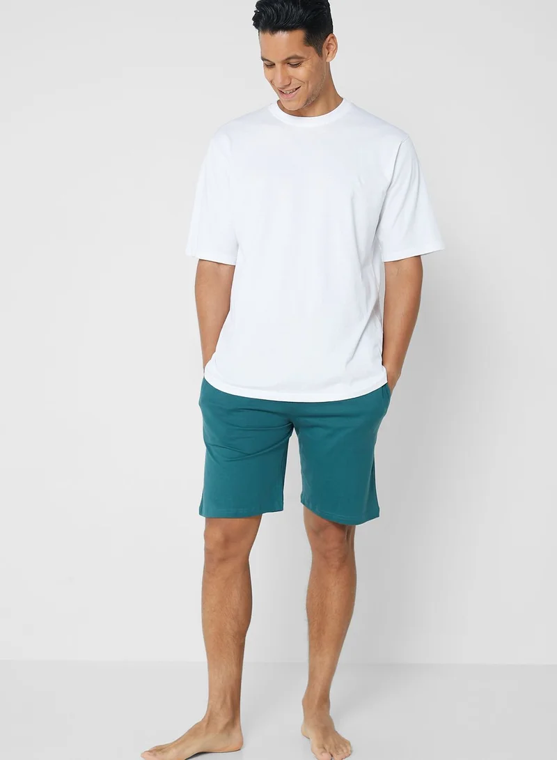 Seventy Five 2 Pack Pyjama Shorts