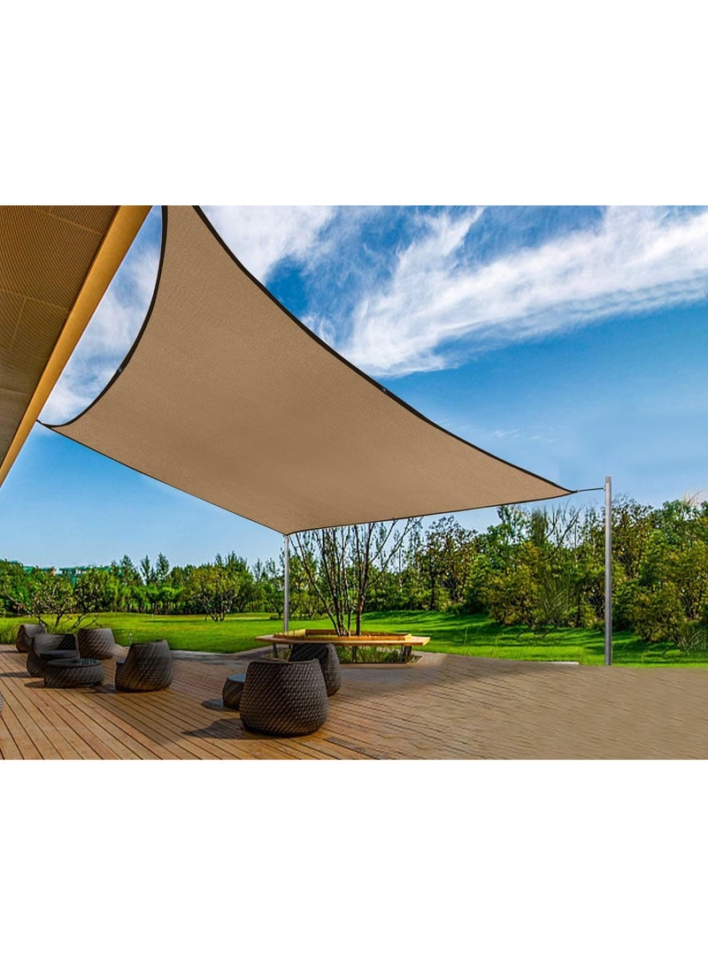 shalimar Shalimar Multipurpose Shade Net/Agro Net/Green Net – 75% Shade Coverage – Brown Colour – Size: 10 x 10 Feet – UV Stabilized, Durable, Weather-Resistant for Garden, Greenhouses, and Outdoor Use  - Image 1
