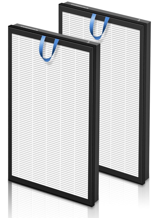 PETOX Vital 200S Replacement Filter for LEVOIT Vital 200S and Vital 200S-P Air Purifier, High-Efficiency Activated Carbon Filter, Vital 200S-RF, 2 Pack, White - Image 1