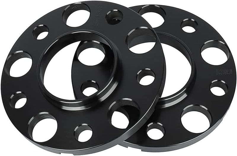IRONTEK 1/2" (12mm) Thickness 5X120mm Wheel Spacers Hub Bore 72.56mm for BMW Models - 2PCS - Image 1