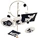 Vlokup Montessori Mobile, Black and White Woodland Baby Crib Mobile, Neutral Nursery Mobile Decoration for Pack N Play, - Image 2