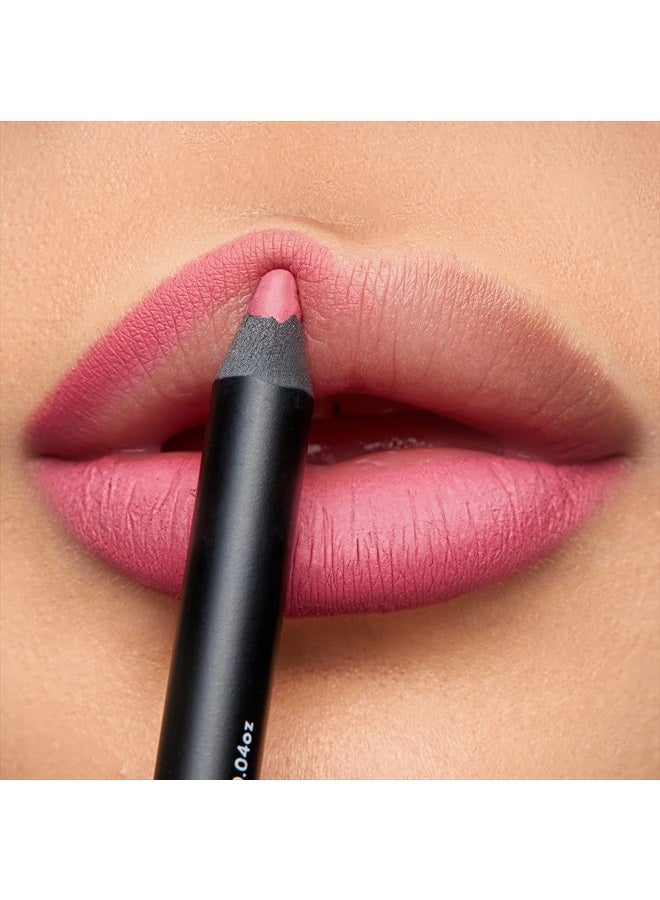 K7L Light Pink Lip Crayon (Vegan) - Waterproof and Smudge-Proof Rose - Image 1