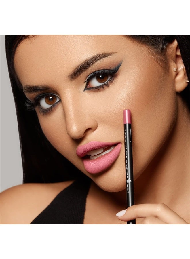 K7L Light Pink Lip Crayon (Vegan) - Waterproof and Smudge-Proof Rose - Image 2