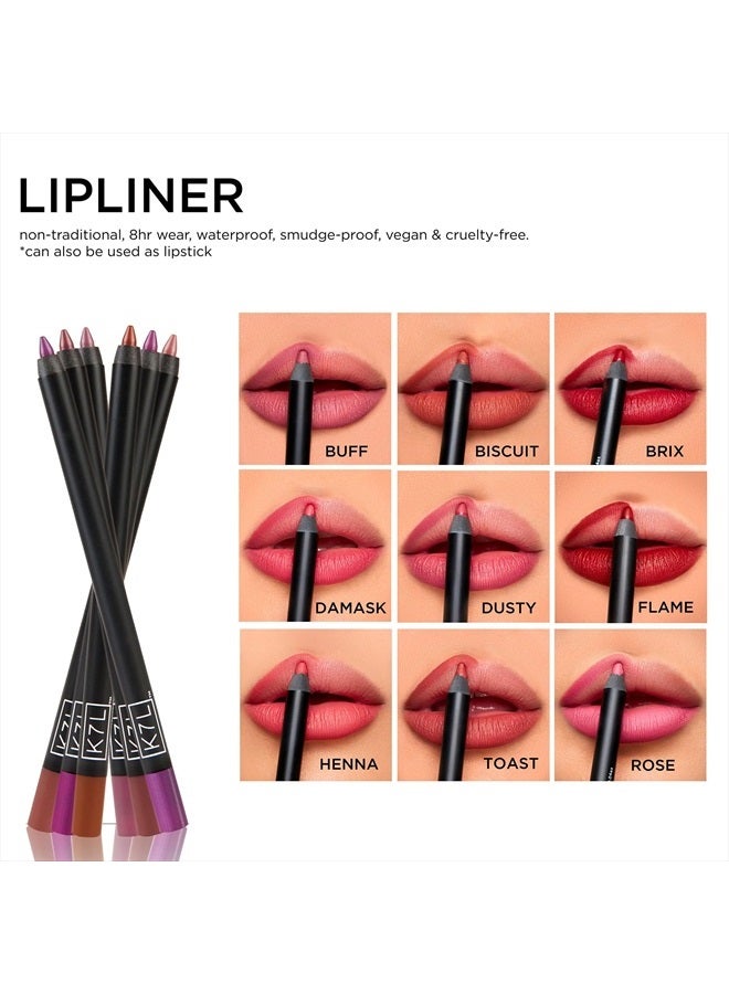 K7L Light Pink Lip Crayon (Vegan) - Waterproof and Smudge-Proof Rose - Image 5