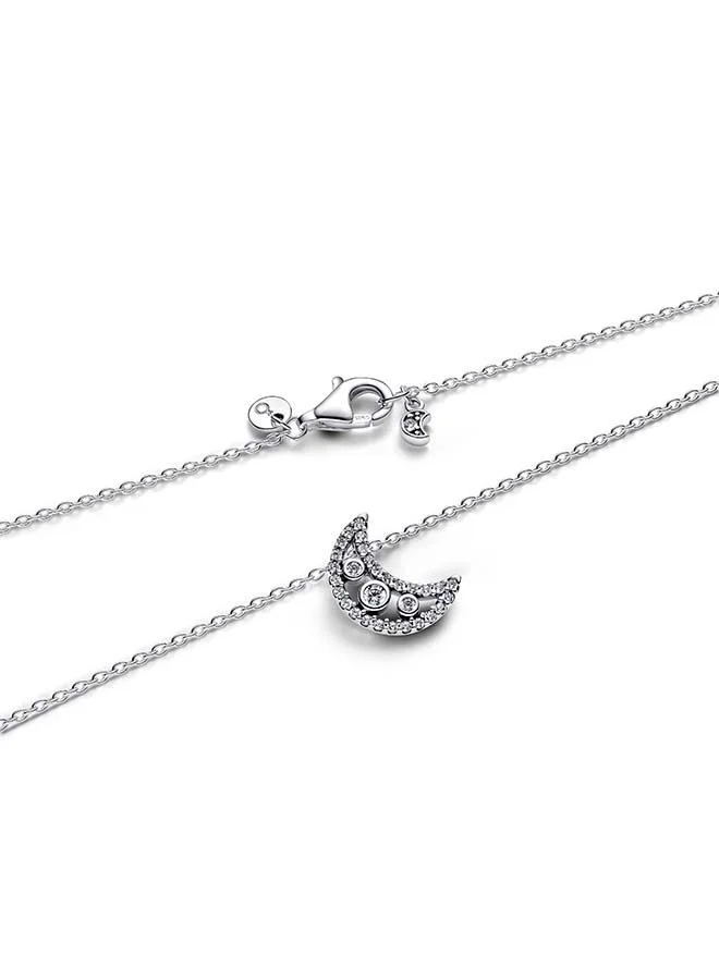 PANDORA  Crescent Moon Pendant Necklace for Women | Best Price UAE