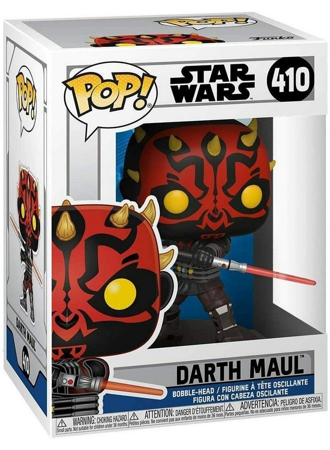 Funko Darth Maul 410 Pop Tv Clone Wars Vinyl Figure (Includes Ecotek Pop Box Protector Case) - Image 4