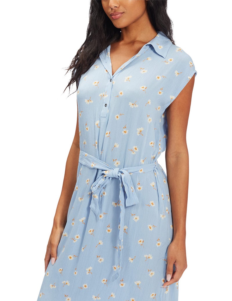 Billabong Lovely Ways Button Front Midi Dress - Image 4
