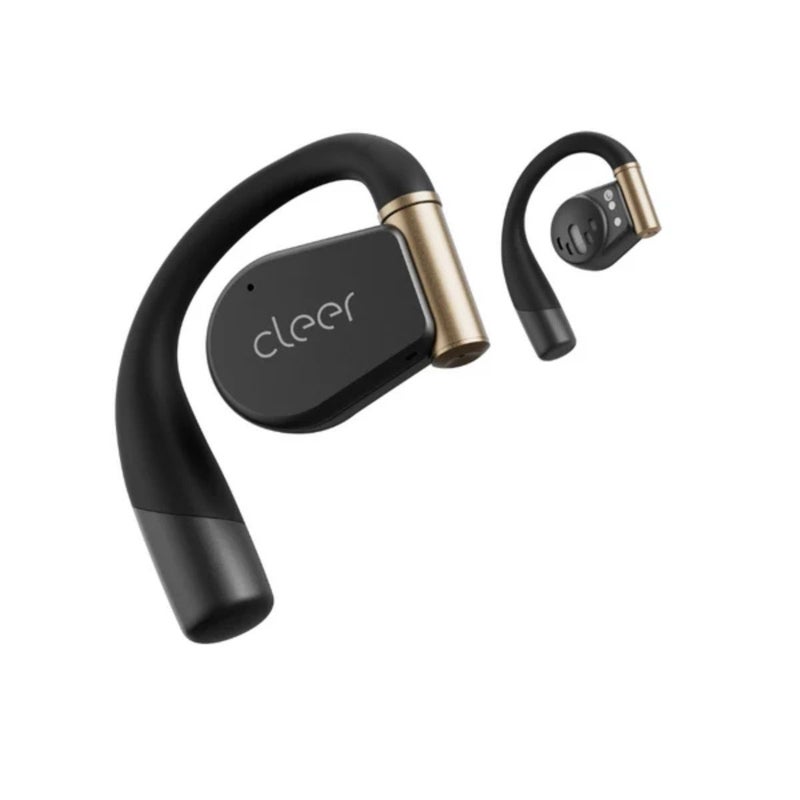 Cleer Arc 3 Sports Open-Ear Wireless Bluetooth Headphones, Smart, Sports Model, Gold & Black - Image 2
