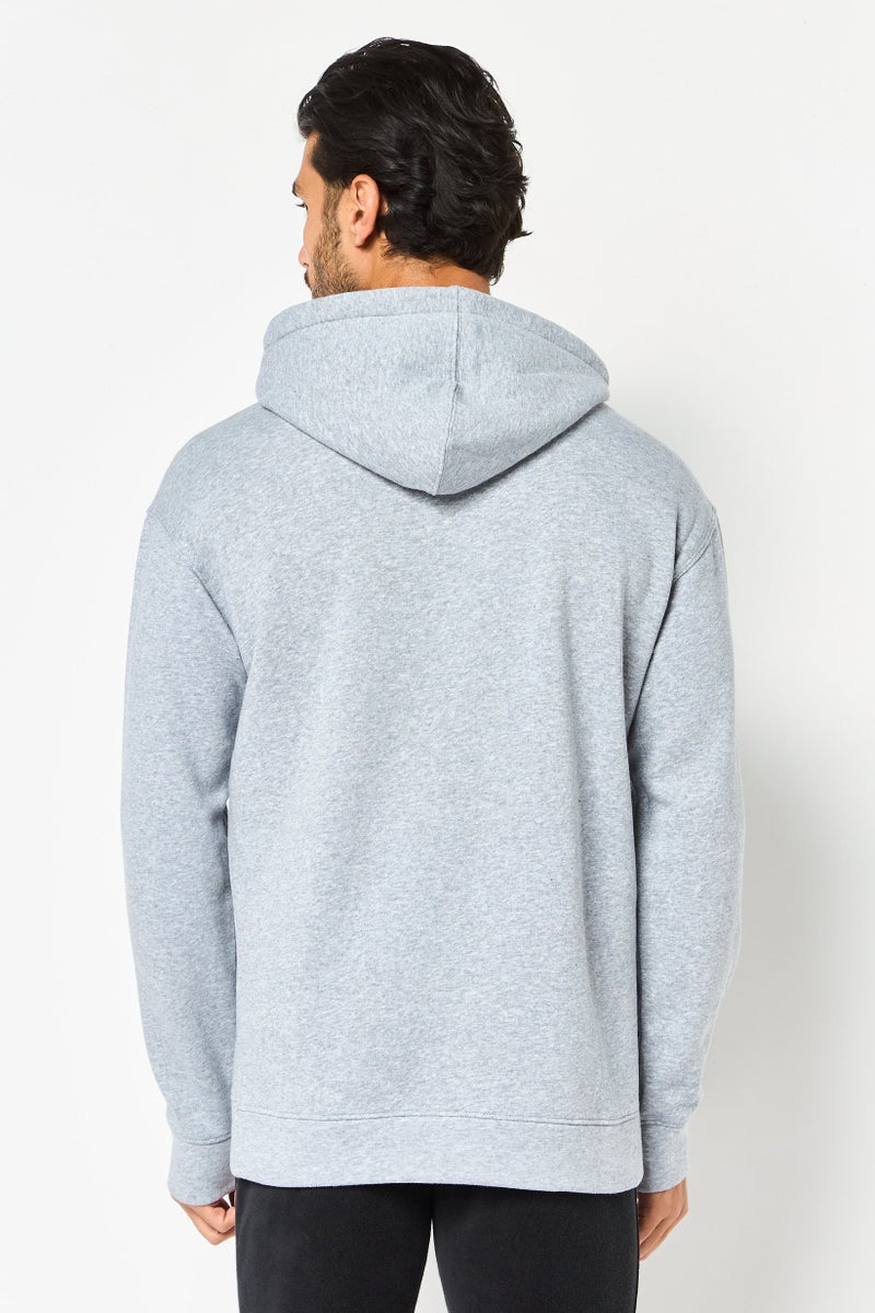 UNDER ARMOUR Curry x Under Armour Men Sportswear Fit Long Sleeve Outdoor Hoodie, Grey - Image 3