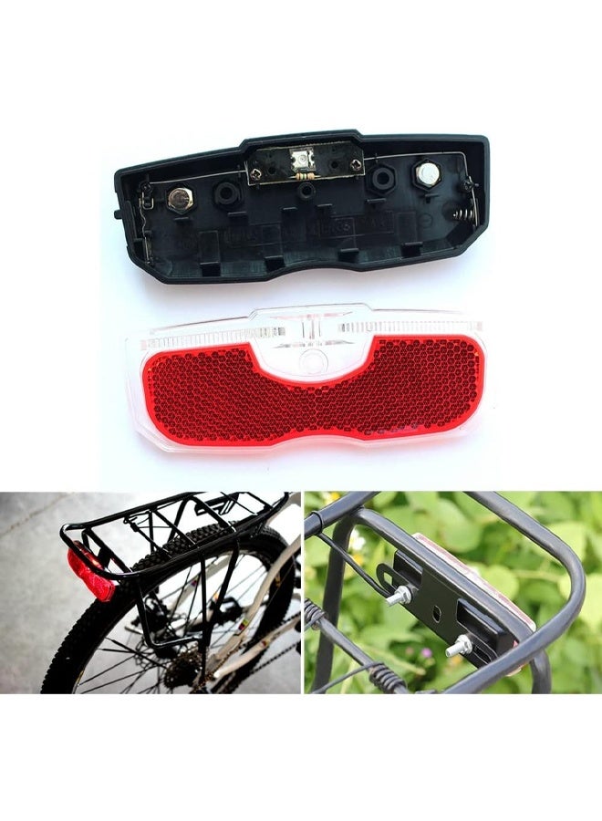 DUNISO Bike Tail Light, Bicycle Rear Reflector Tail Light，Easy to Install, Waterproof and Durable，for Road Bike，Electric Bike, Mountain Bike(Battery NOT Included) - Image 4