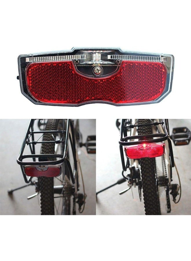 DUNISO Bike Tail Light, Bicycle Rear Reflector Tail Light，Easy to Install, Waterproof and Durable，for Road Bike，Electric Bike, Mountain Bike(Battery NOT Included) - Image 1
