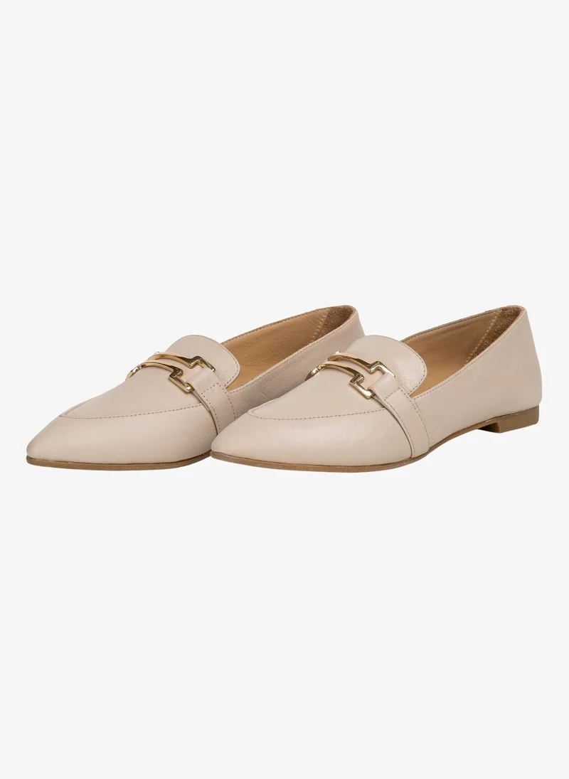 Christian Lacroix Christian Lacroix Women's Leather Loafers - Off White