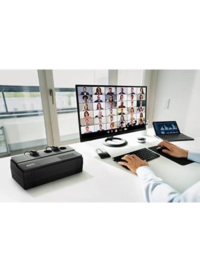 اي بي سي وحدة تزويد الطاقة اللامنقطعة ايزي يو بي اس من ايه بي سي، 500 فولت امبير، منفذ شوكو، 230 فولت - Image 2