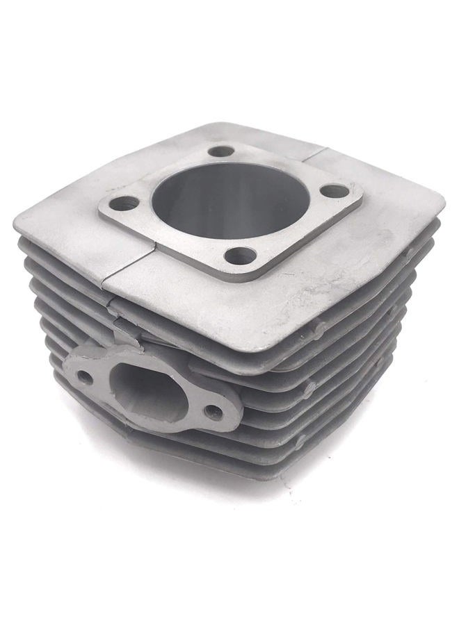 CDHPOWER New Cylinder Body - 2 Stroke 66cc/80cc - (Silver) - Image 1