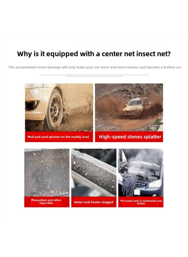 Tank 300 Insect Mesh Water Tank Mosquito Protection China Net Cross-country City Ranger Border Edition Modification Special Accessories-Color:Tank 400-insect Net Diamond Net 6-piece Set-Specifications:Standard  - Image 4