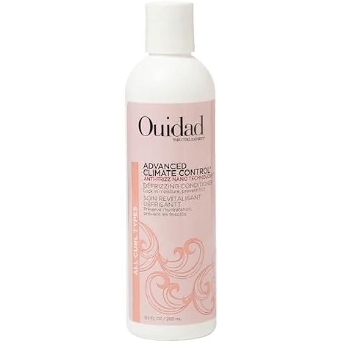 Ouidad ADVANCED CLIMATE CONTROL DEFRIZZING CONDITIONER ALL CURL TYPES 250ML/8.5OZ, MULTI - Image 2