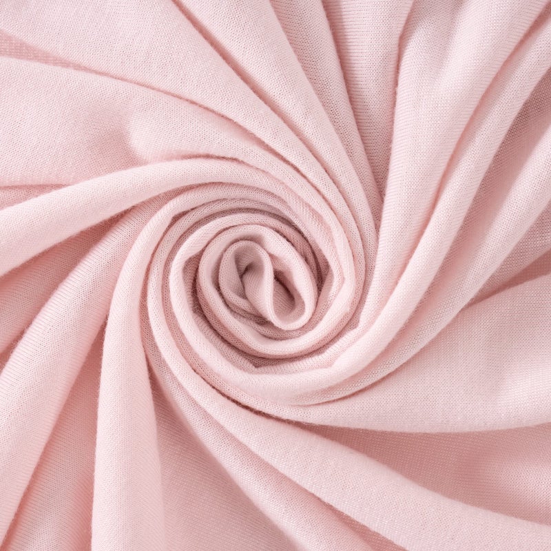 TILLYOU Changing Pad Cover Set in Soft Jersey Material - Fits 32"/34''x16 Contoured Pad for Babies,Elephant & Cloud, Pink - Image 2