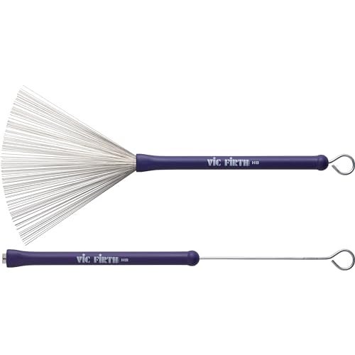 Vic Firth Heritage Brush - Rubber Handle - Image 3
