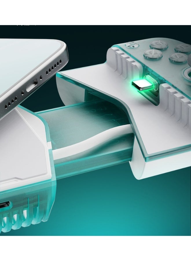 Professional Gamepad GameSir X3 Pro Aurora Borealis Mobile Gaming Controller with Cooler Android, iPhone 15 Series, Ergonomic Design-Phone Controller, Support Zenless Zone Zero, Cloudy Gaming, Xbox Game Pass