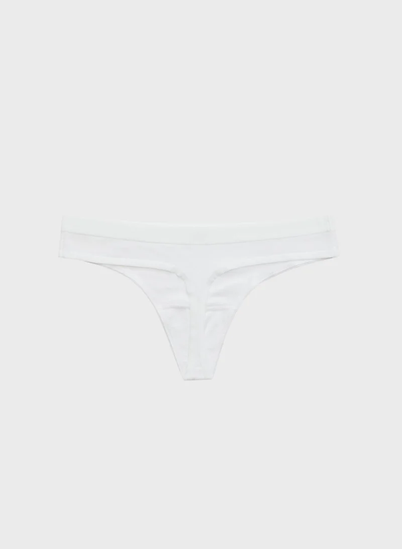 Aerie Cotton Thong Underwear