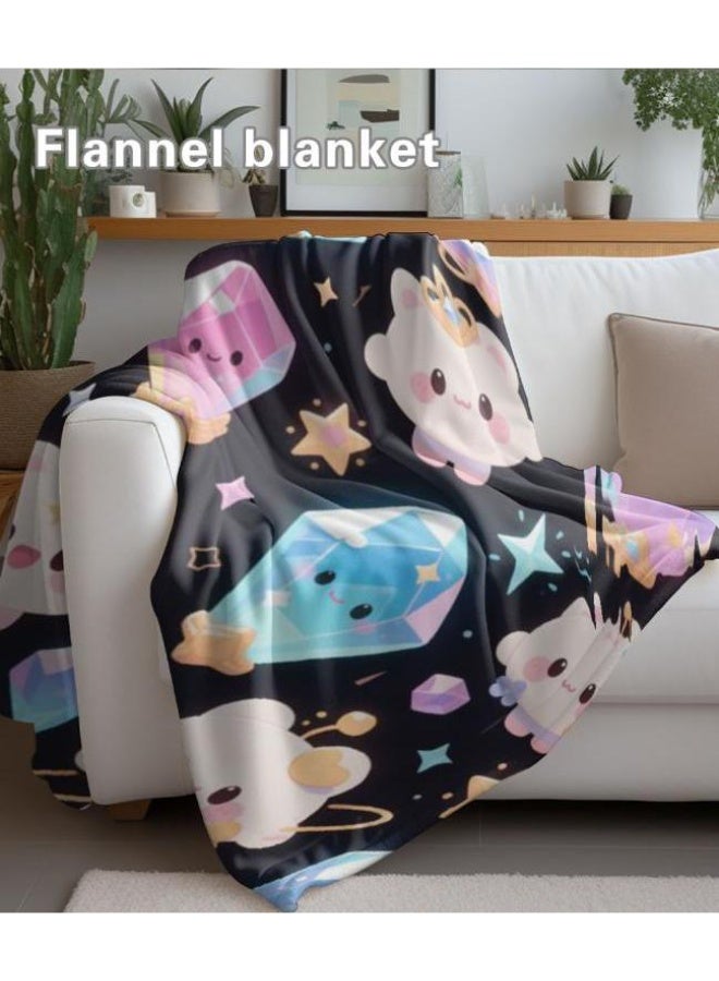 general Baby and children's cartoon flannel thin blanket (warm and comfortable, suitable for sleep, game use) 70cm*100cm - Image 5