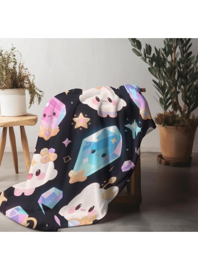 general Baby and children's cartoon flannel thin blanket (warm and comfortable, suitable for sleep, game use) 70cm*100cm - Image 4