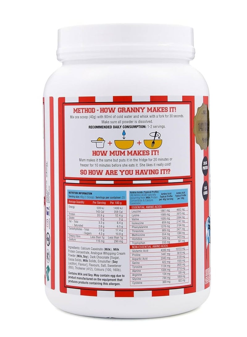 Adonis Adonis Protein Cookie Dough 1Kg Chock Honeycomb - Image 2