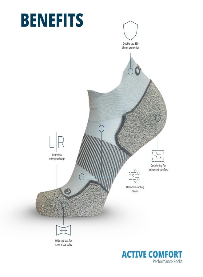 OS1st AC4 Active Comfort Socks with Blister Protection Double-tab and reinforced seamless toe, great for runners - Image 4