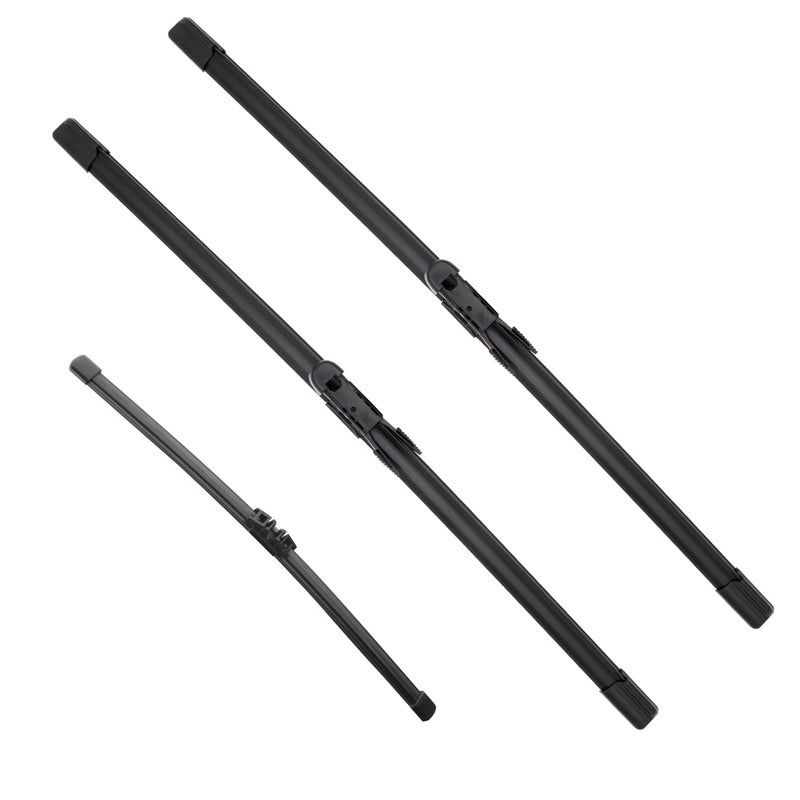 3Pcs Ford Explorer Windshield Wiper Blades 2011 2012 2013 2014 2015 2016 2017 2018 2019 2020 Original Equipment Automotive Replacement Windshield Wiper Blades for My Car 262211 Set of 3