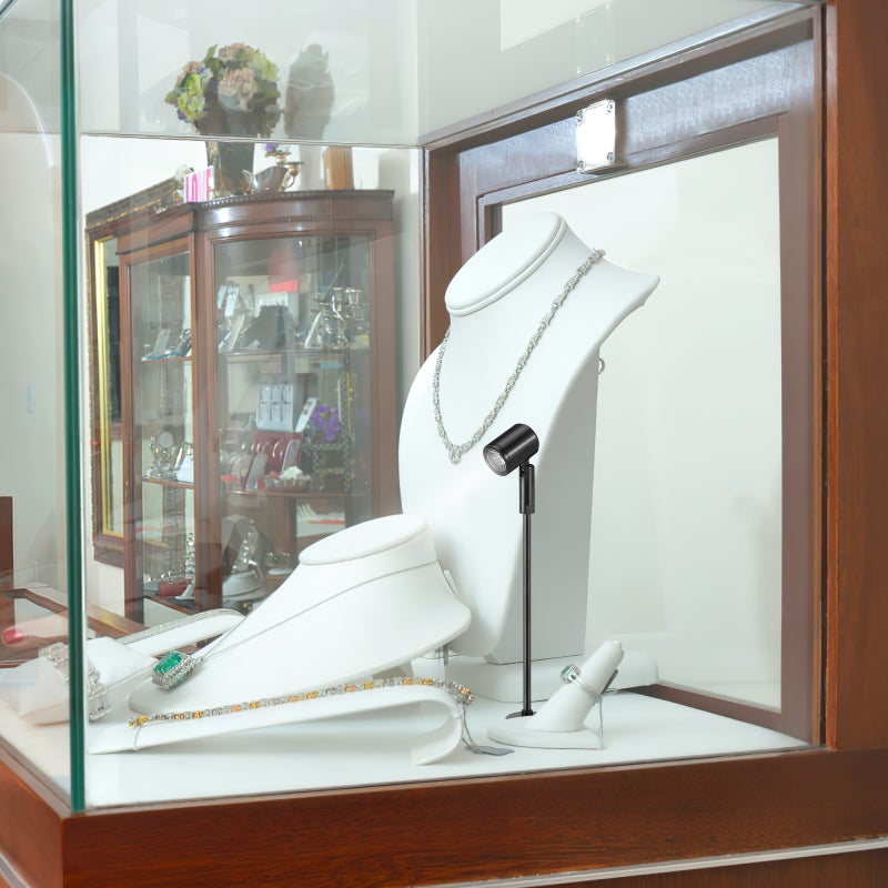 Cabinet Spotlight Jewelry Showcase Small Spotlight Standing Light For Shop - Image 5
