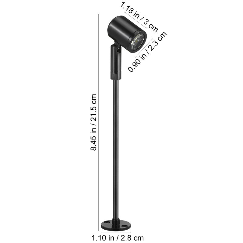 Cabinet Spotlight Jewelry Showcase Small Spotlight Standing Light For Shop - Image 2