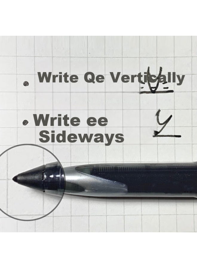 Uni Mitsubishi Black Technology Black Neutral Pen High Value 0.5 Black Pen Signature Pen Business Direct Liquid Type Water Pen Water Pen Uba-188C Sandstone Color Rod 6 Pieces - Image 4