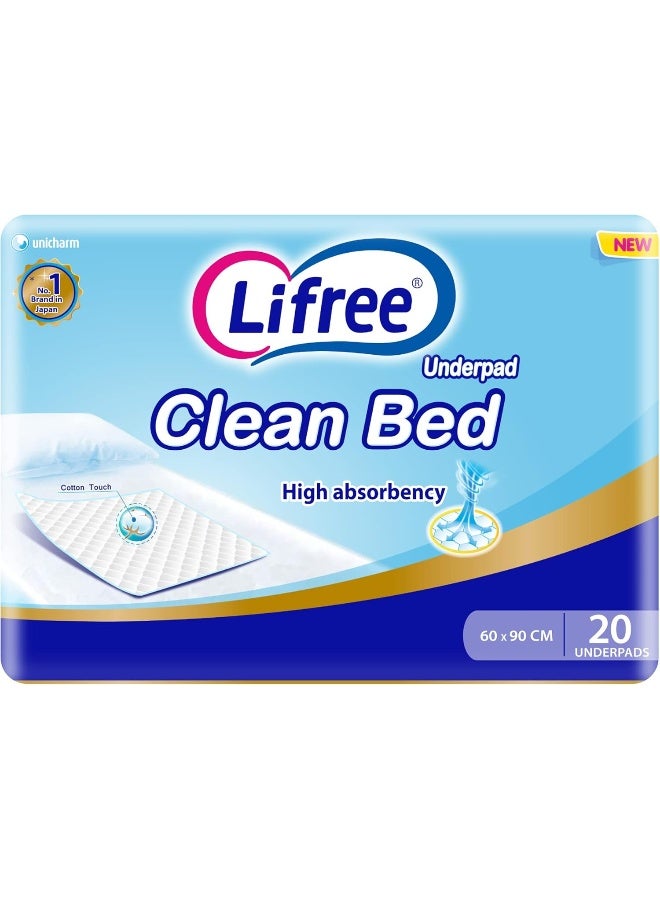 Lifree Clean Bed Underpad 1 X 20'S