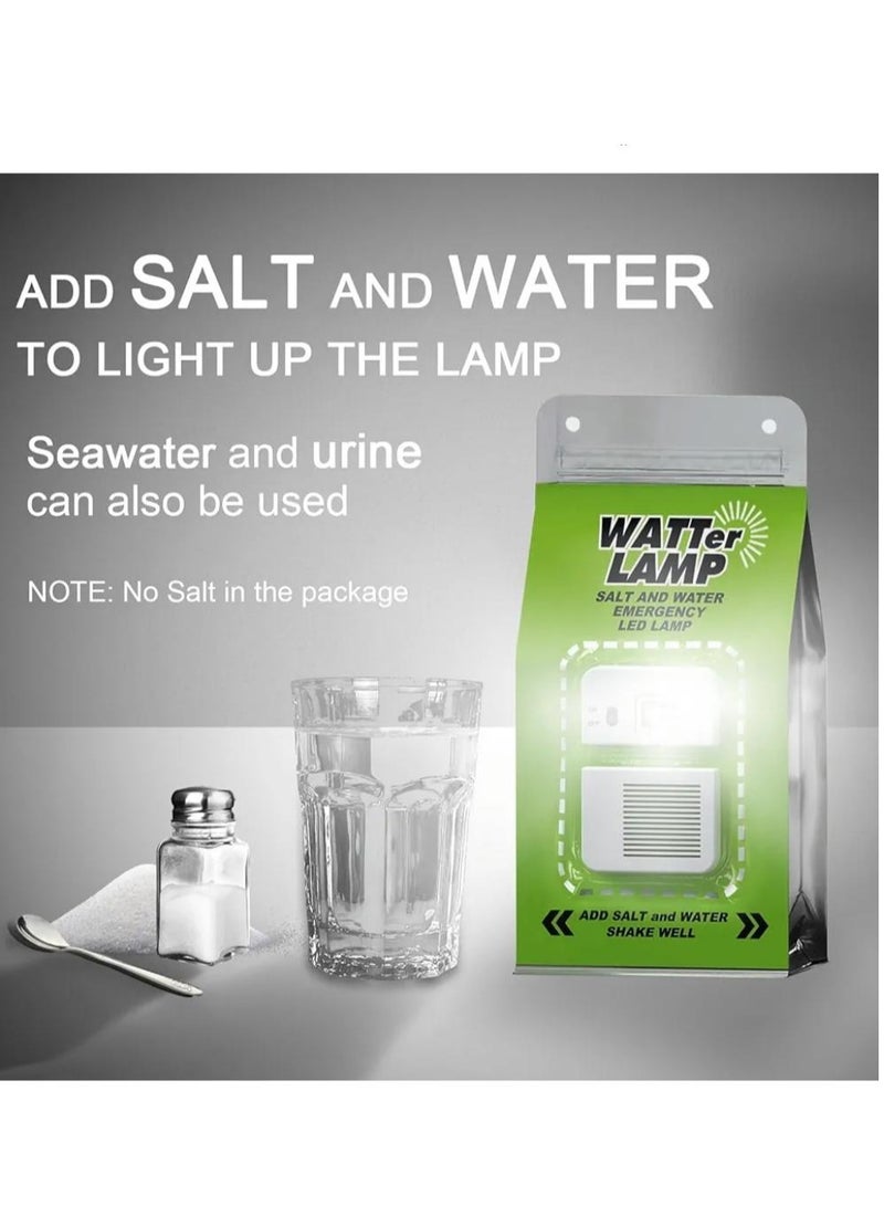 HL Portable LED Emergency Light Saltwater Flashlight - Battery-Free Survival Gear, Camping Accessories for Power Outages, Hiking, Night Fishing Use (Sustainable for 140 Hours) - Image 3
