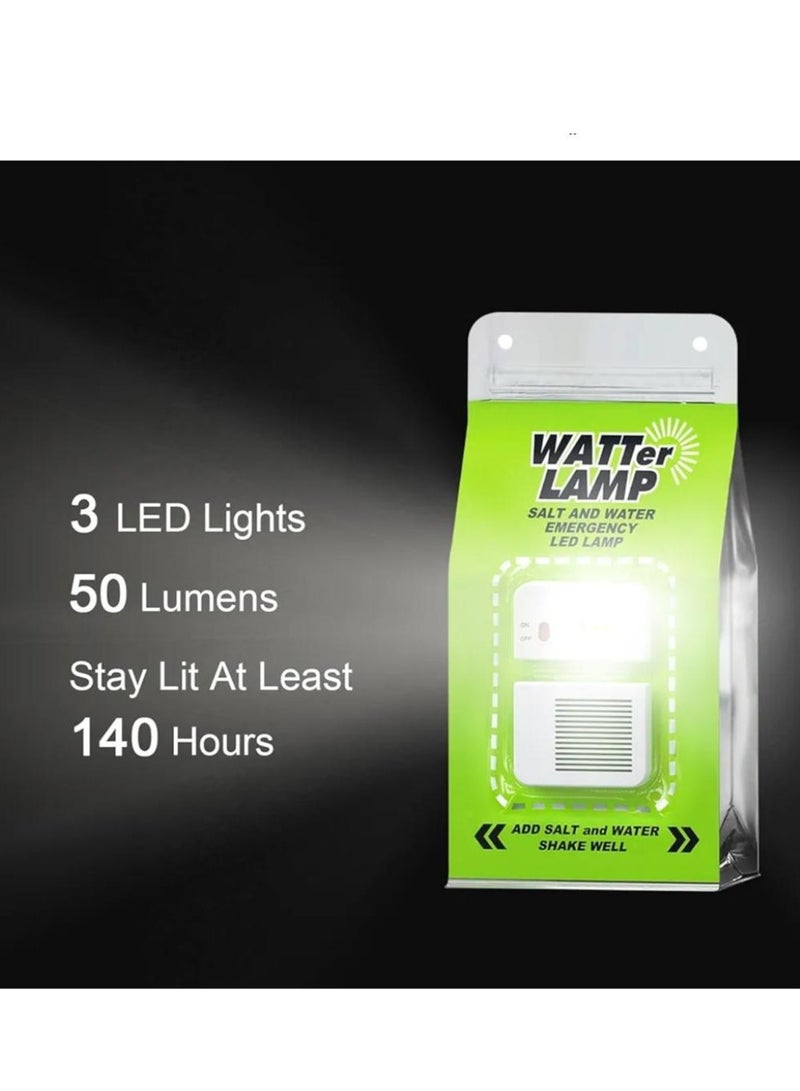 HL Portable LED Emergency Light Saltwater Flashlight - Battery-Free Survival Gear, Camping Accessories for Power Outages, Hiking, Night Fishing Use (Sustainable for 140 Hours) - Image 4