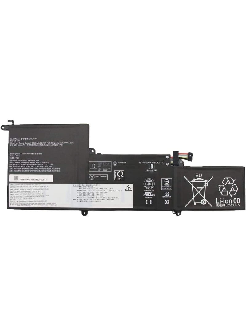 Terabyte بطارية متوافقة مع Le.novo Slim 7-14IIL05 Slim 7-14ARE05 Series (15.36V 60.7Wh) - Image 1